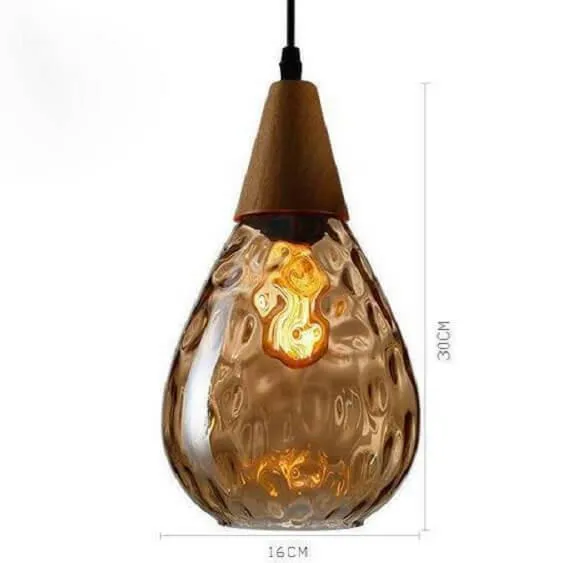 Sergia - Modern Nordic Drop Glass Pendant Lamp