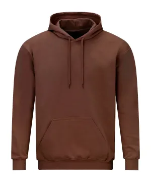 Softstyle midweight fleece adult hoodie | Cocoa