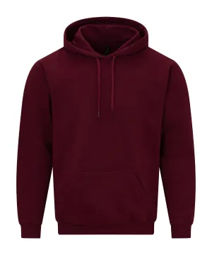 Softstyle midweight fleece adult hoodie | Maroon