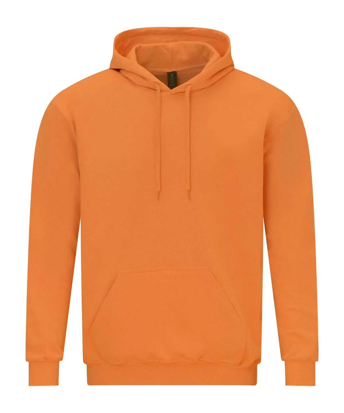 Softstyle midweight fleece adult hoodie | Tangerine