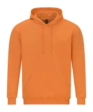 Softstyle midweight fleece adult hoodie | Tangerine