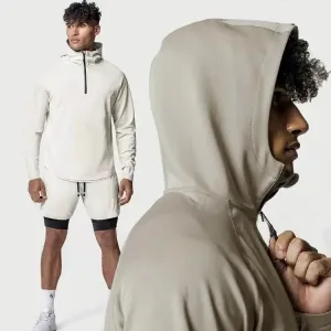 Sports Half-Zip Hoodies