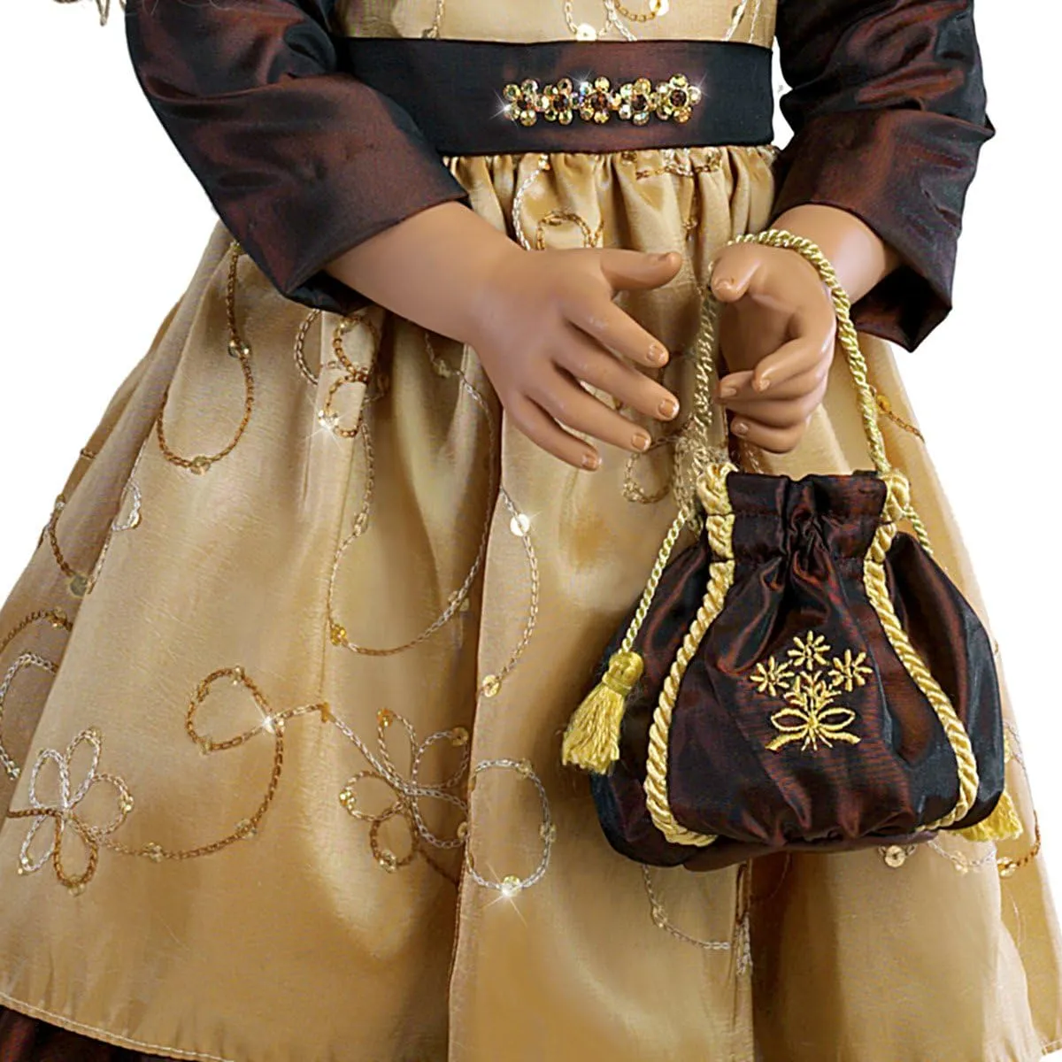 The Ashton-Drake Galleries Angela Sutter Amber Child Doll Inspired by Fall's Colors