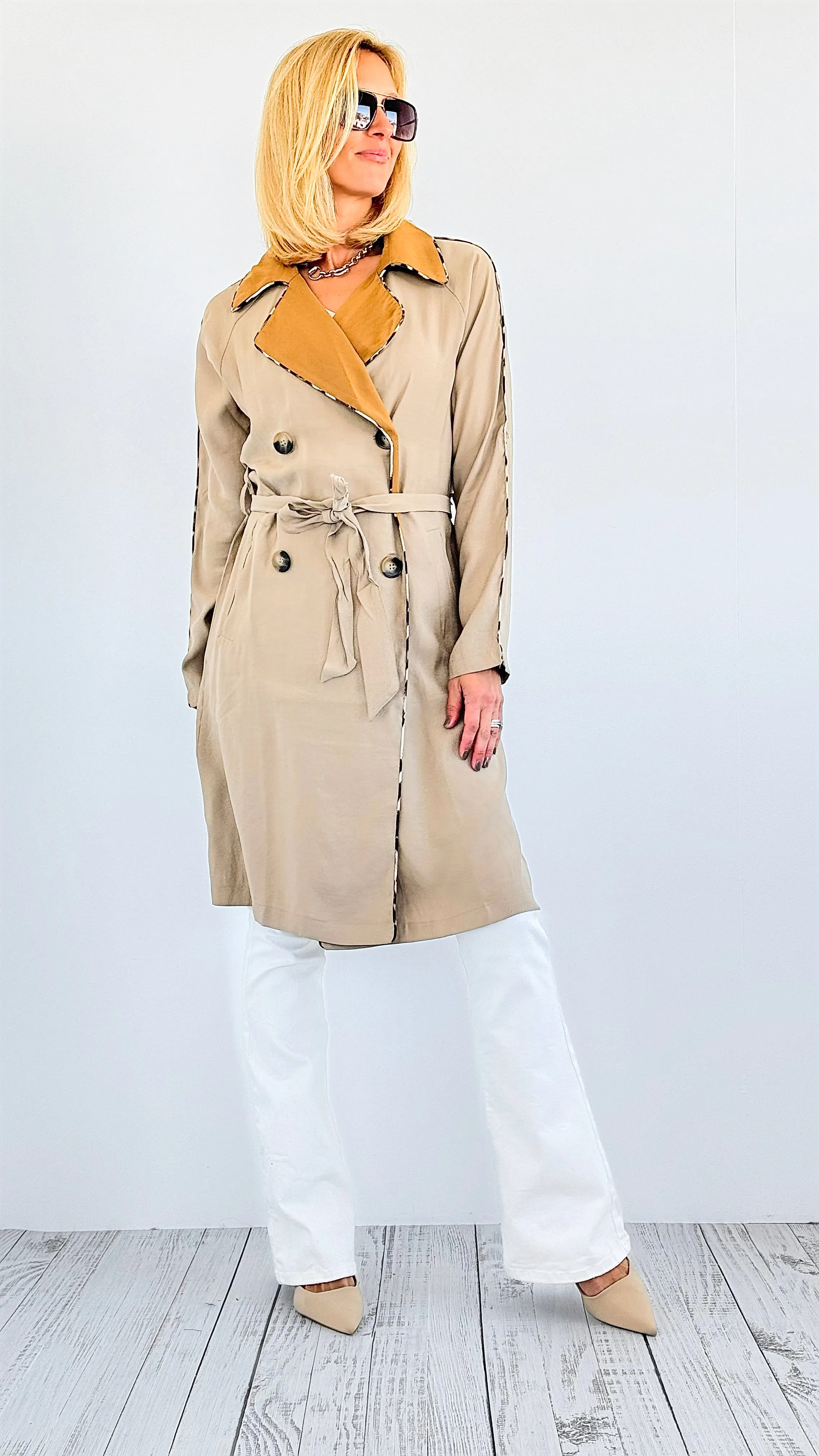 The Chic Double-Take Trench