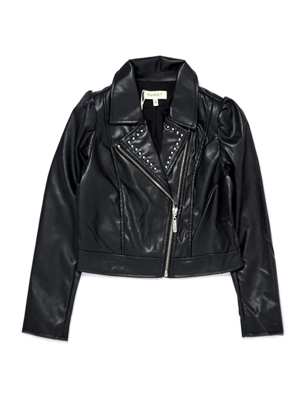 Twinset faux leather jacket for Girls