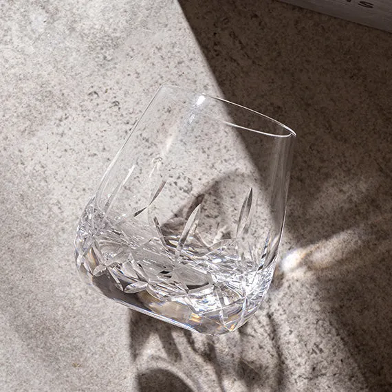 UniWhis Handmade Premium Whisky Glass Set, Handcrafted Whisky Glass with Wide Mouth, Thick Base, and Aroma-Enhancing Design