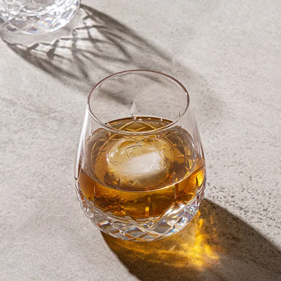 UniWhis Handmade Premium Whisky Glass Set, Handcrafted Whisky Glass with Wide Mouth, Thick Base, and Aroma-Enhancing Design