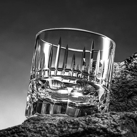 UniWhis Handmade Premium Whisky Glass Set, Handcrafted Whisky Glass with Wide Mouth, Thick Base, and Aroma-Enhancing Design