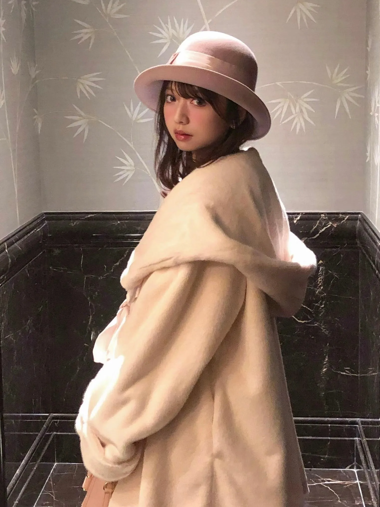 White Chocolate Romance Faux Fur Coat