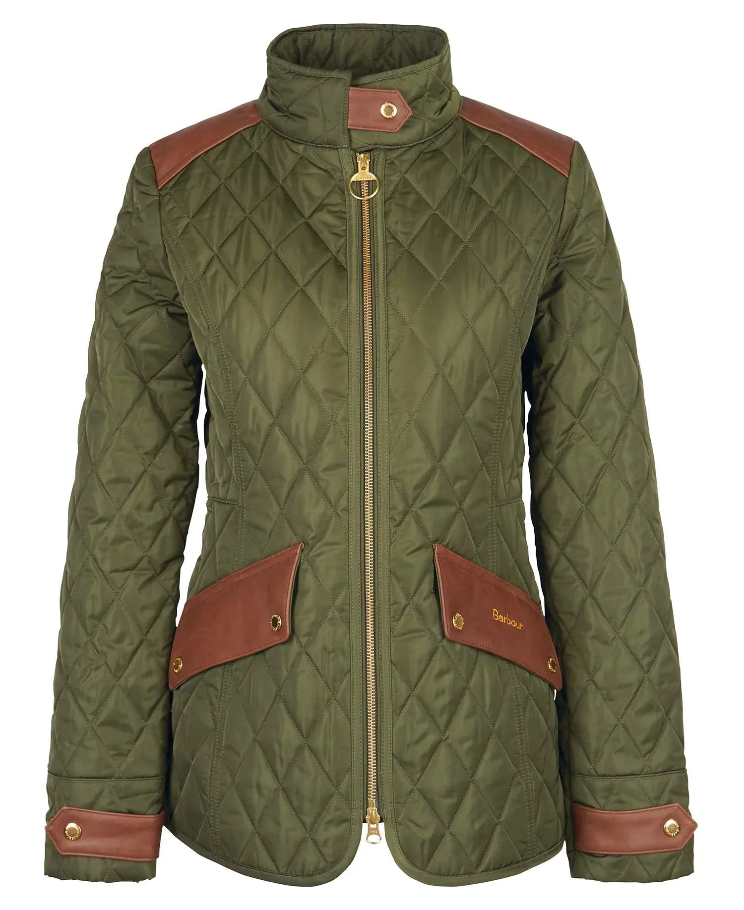 Women's Barbour | Premium Cavalry Quilt Jacket | Olive