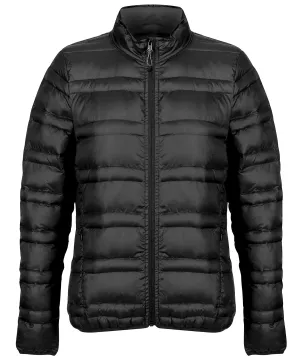 Womens Firedown down-touch jacket | Black/Black