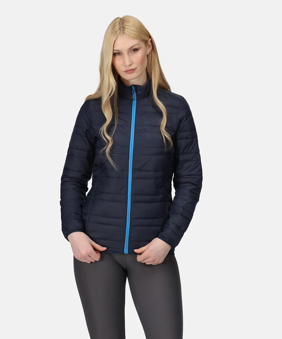 Womens Firedown down-touch jacket | Black/Black