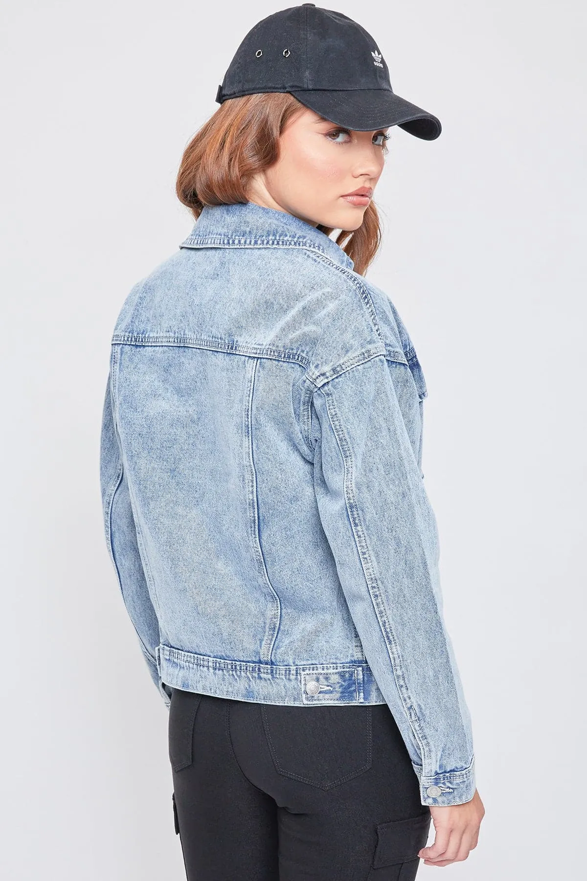 Women's Oversized Utility Denim Jacket